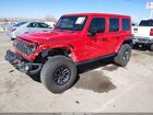 2025 Jeep Wrangler 4-door Recon 4x4 Red vin: 1C4RJXFG8SW662538