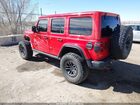 2025 Jeep Wrangler 4-door Recon 4x4 Red vin: 1C4RJXFG8SW662538