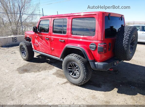 1C4RJXFG8SW662538 2025 JEEP WRANGLER Red Tył lewy