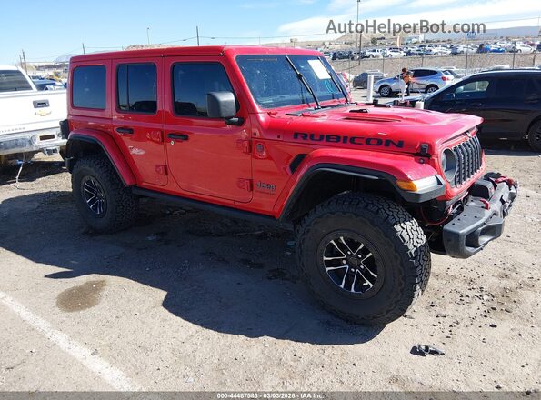 1C4RJXFG8SW662538 2025 JEEP WRANGLER Red Przód prawy