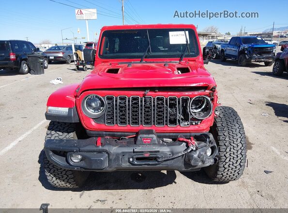 1C4RJXFG8SW662538 2025 JEEP WRANGLER Red Widok zestawu wskaźników