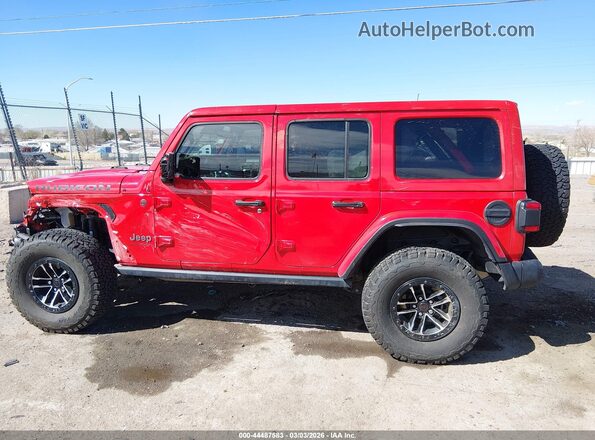 1C4RJXFG8SW662538 2025 JEEP WRANGLER Red Widok wnętrza 360 stopni