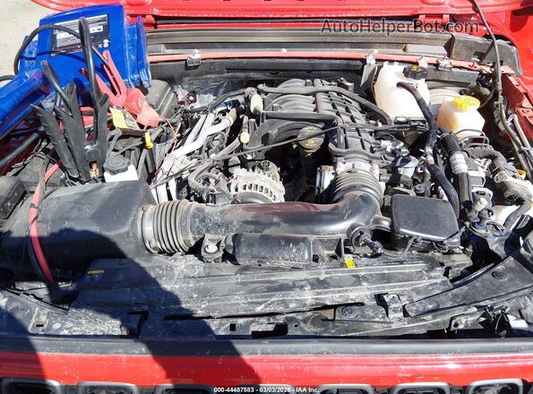 1C4RJXFG8SW662538 2025 JEEP WRANGLER Red Widok z tyłu