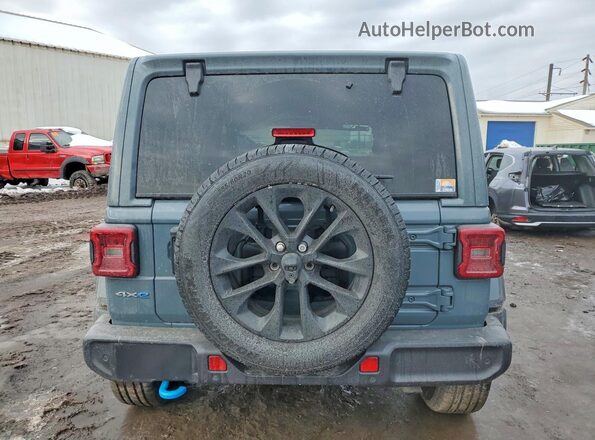 1C4RJXP61RW356202 2024 JEEP WRANGLER Синий Вид сзади
