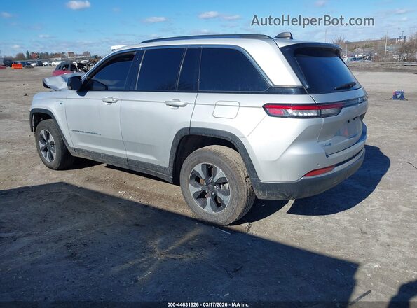 1C4RJYB64PC626079 2023 JEEP GRAND CHEROKEE 4XE Серебряный Задняя левая четверть