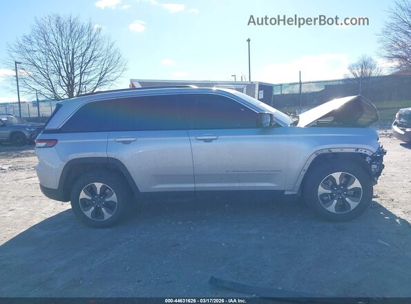 1C4RJYB64PC626079 2023 JEEP GRAND CHEROKEE 4XE Серебряный Вид щитка приборов