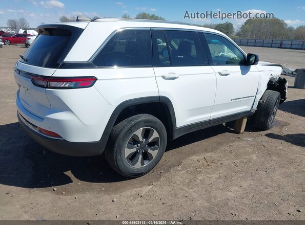 1C4RJYB66N8760432 2022 JEEP GRAND CHEROKEE 4XE White Trasero derecho