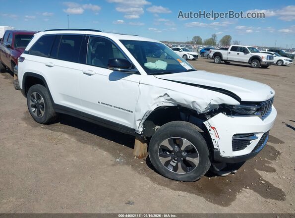 1C4RJYB66N8760432 2022 JEEP GRAND CHEROKEE 4XE White Delantero derecho