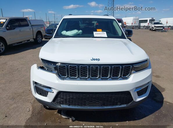 1C4RJYB66N8760432 2022 JEEP GRAND CHEROKEE 4XE White Vista del cuadro de instrumentos
