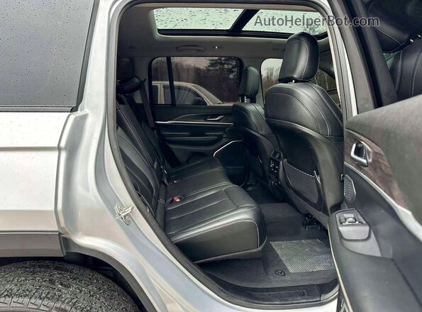 1C4RJYB66PC649198 2023 JEEP GRAND Silver Rear seats view