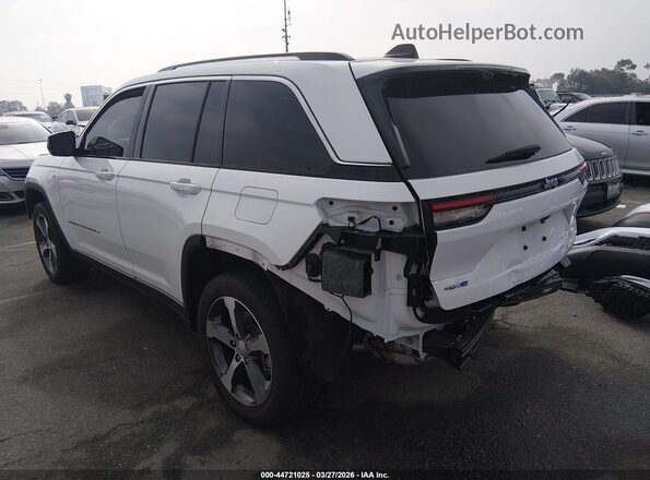 1C4RJYB6XPC611070 2023 JEEP GRAND CHEROKEE 4XE Белый Задняя левая четверть