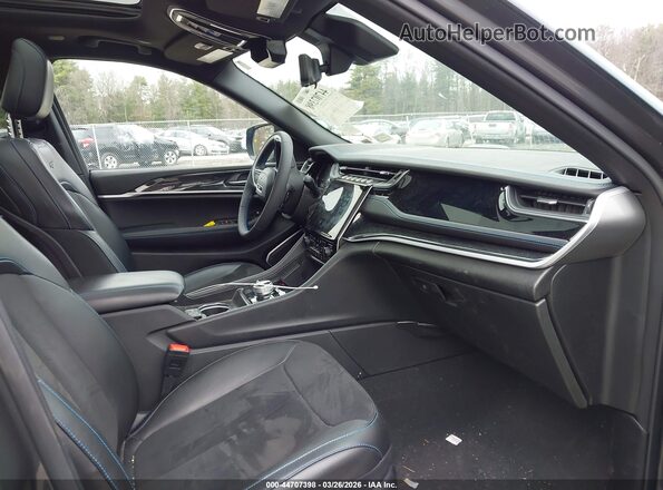 1C4RJYC66R8943186 2024 JEEP GRAND CHEROKEE 4XE Серый Вид салона спереди