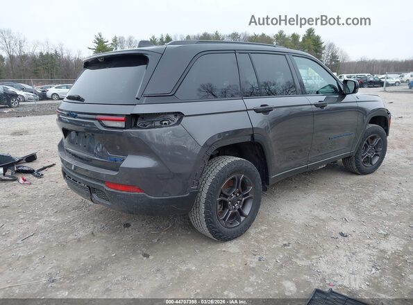 1C4RJYC66R8943186 2024 JEEP GRAND CHEROKEE 4XE Серый Задняя правая четверть
