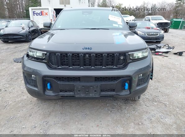 1C4RJYC66R8943186 2024 JEEP GRAND CHEROKEE 4XE Серый Вид спереди