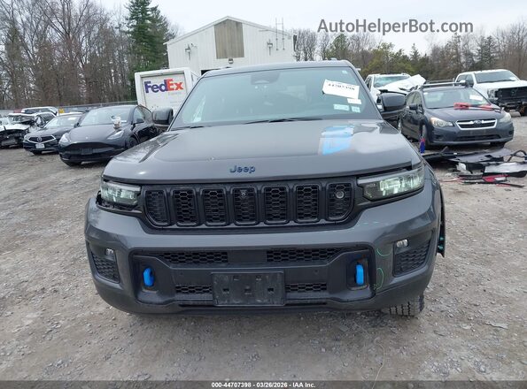 1C4RJYC66R8943186 2024 JEEP GRAND CHEROKEE 4XE Серый Вид задней части салона