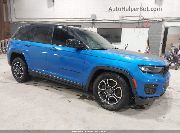1C4RJYC69R8942162 2024 JEEP GRAND CHEROKEE 4XE Blue Front right