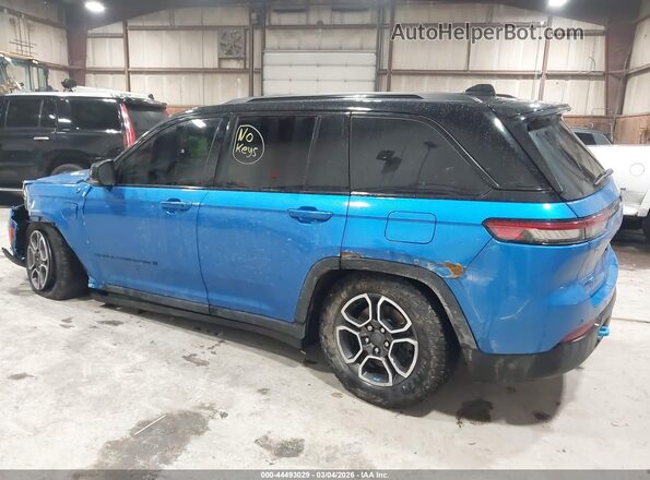 1C4RJYC69R8942162 2024 JEEP GRAND CHEROKEE 4XE Blue Rear left