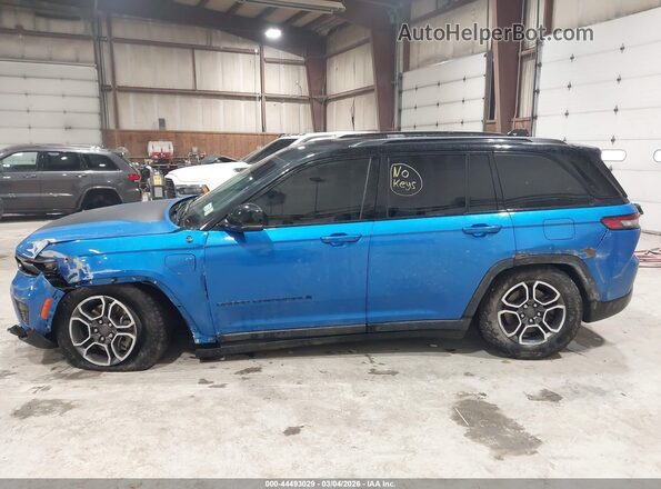 1C4RJYC69R8942162 2024 JEEP GRAND CHEROKEE 4XE Blue 360 interior view