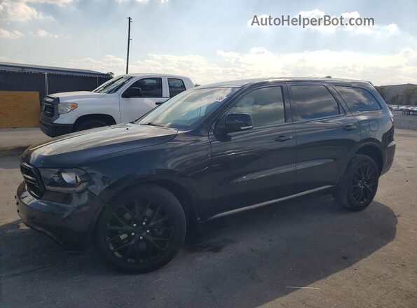 1C4SDHCT1GC475232 2016 DODGE DURANGO Черный Задняя левая четверть