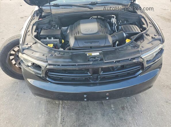 1C4SDHCT1GC475232 2016 DODGE DURANGO Черный Вид салона спереди