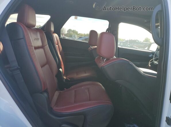 1C4SDHCT6LC285792 2024 DODGE DURANGO Белый Вид задней части салона