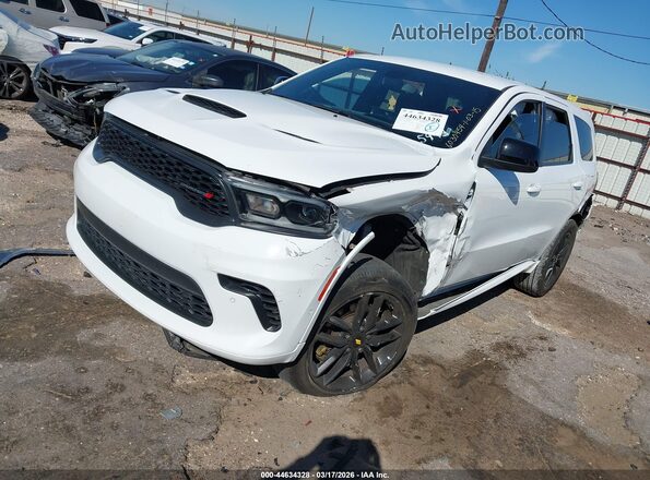 1C4SDHCT6RC185443 2024 DODGE DURANGO White Przód lewy