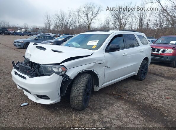 1C4SDHCT8LC307307 2020 DODGE DURANGO Белый Передняя левая четверть