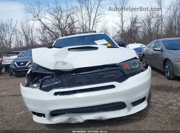 1C4SDHCT8LC307307 2020 DODGE DURANGO Белый Вид задней части салона