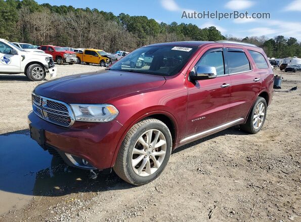 1C4SDHET0KC658370 2019 DODGE DURANGO Красный Передняя левая четверть
