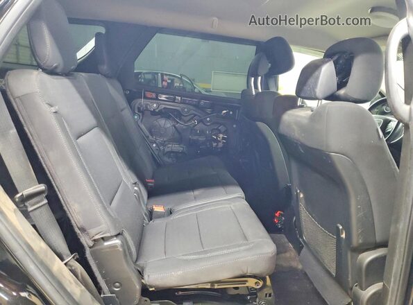 1C4SDHFT1JC159834 2018 DODGE DURANGO Black Widok wnętrza z tyłu