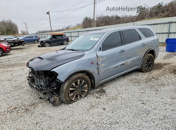 1C4SDHFT8KC558824 2019 DODGE DURANGO Gray Передня ліва чверть