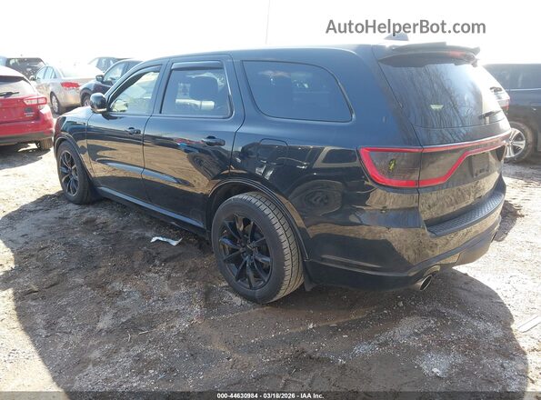 1C4SDJCT0KC676619 2019 DODGE DURANGO Black Trasero izquierdo