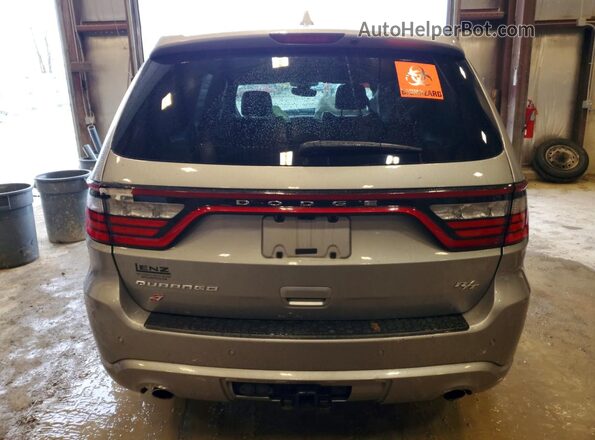 1C4SDJCT0KC744630 2019 DODGE DURANGO Silver Հետևի տեսք