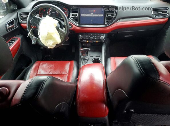 1C4SDJCT0MC574210 2021 DODGE DURANGO Black Вид панелі приладів