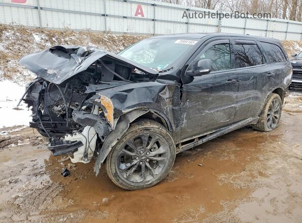 1C4SDJCT0MC574210 2021 DODGE DURANGO Black Передня ліва чверть