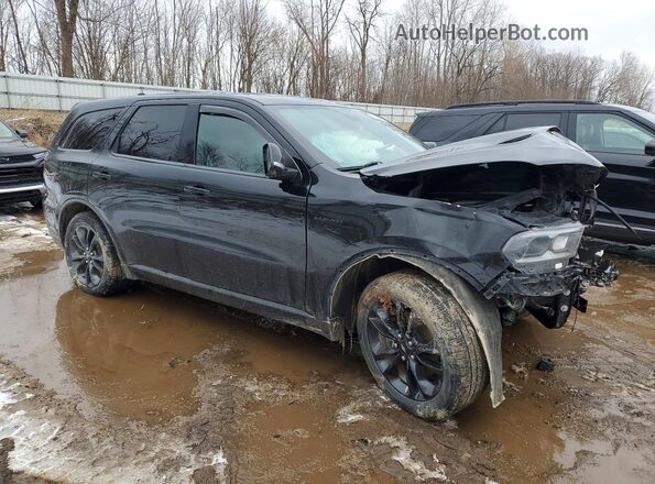 1C4SDJCT0MC574210 2021 DODGE DURANGO Black Передня права чверть