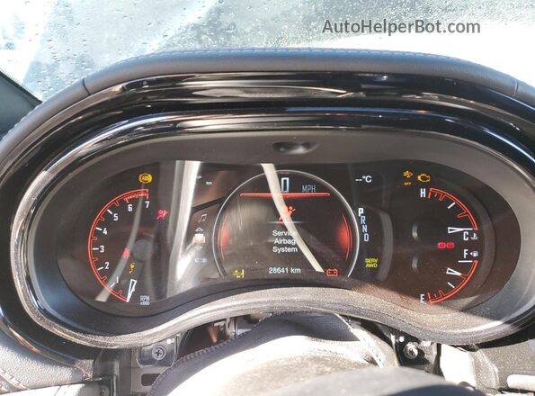 1C4SDJCT0SC501528 2025 DODGE DURANGO Black Vista del cuadro de instrumentos
