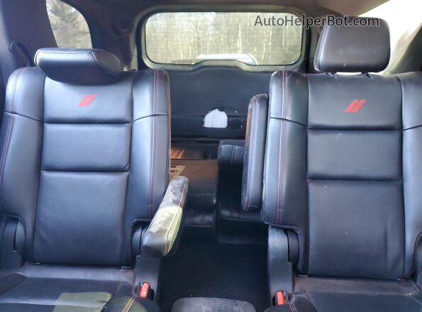 1C4SDJCT0SC501528 2025 DODGE DURANGO Black Vista de los asientos traseros