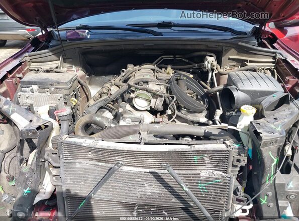 1C4SDJCT2KC780044 2019 DODGE DURANGO Красный Вид сзади