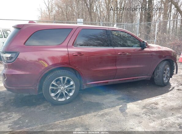 1C4SDJCT2KC780044 2019 DODGE DURANGO Красный Вид задней части салона