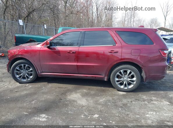 1C4SDJCT2KC780044 2019 DODGE DURANGO Красный Панорамный вид салона 360°