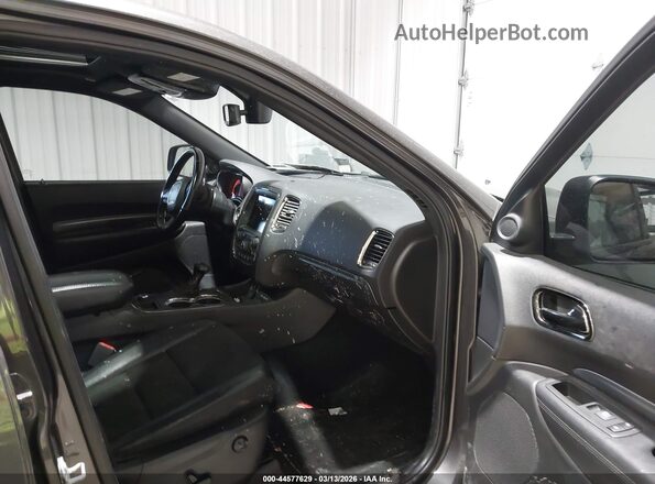 1C4SDJCT2LC114920 2020 DODGE DURANGO Gray Widok wnętrza z przodu