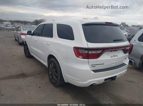 1C4SDJCT4HC945486 2017 DODGE DURANGO Белый Задняя левая четверть