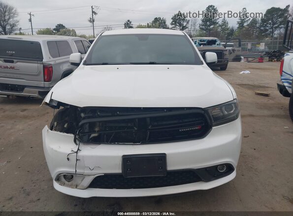 1C4SDJCT4HC945486 2017 DODGE DURANGO Белый Вид щитка приборов