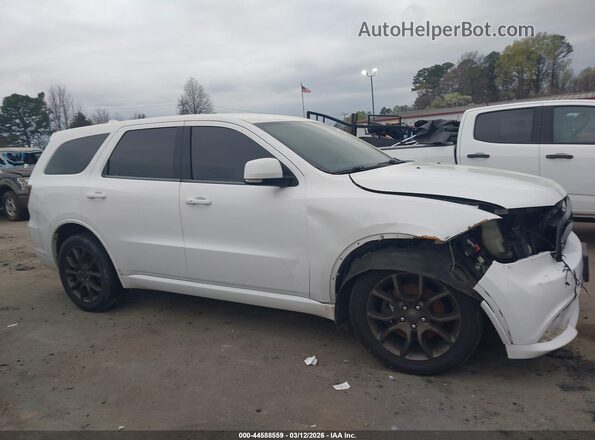 1C4SDJCT4HC945486 2017 DODGE DURANGO Белый Вид задней части салона