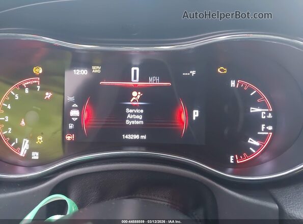 1C4SDJCT4HC945486 2017 DODGE DURANGO Белый Вид задних сидений