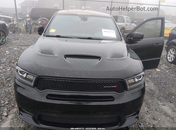 1C4SDJCT4KC722758 2019 DODGE DURANGO Black Դիմացի տեսք