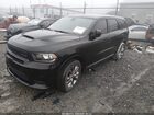 2019 Dodge Durango R/t Black vin: 1C4SDJCT4KC722758
