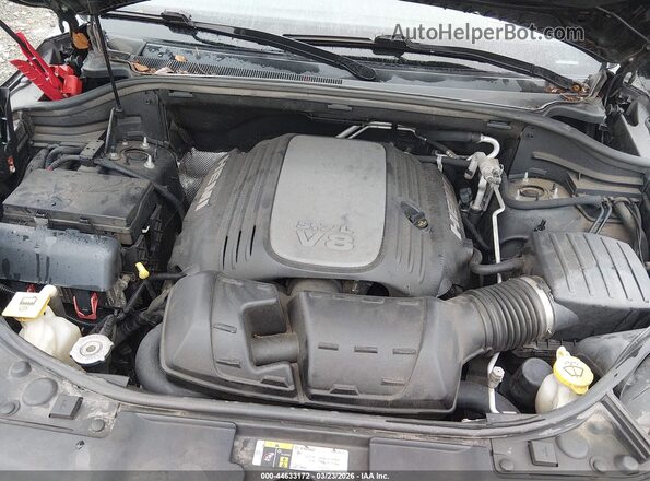 1C4SDJCT4KC722758 2019 DODGE DURANGO Black Հետևի տեսք
