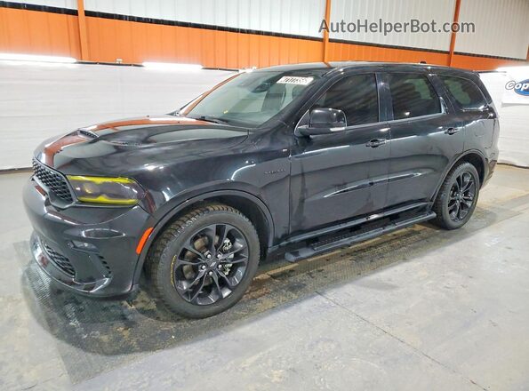 1C4SDJCT4NC223320 2022 DODGE DURANGO Черный Передняя левая четверть